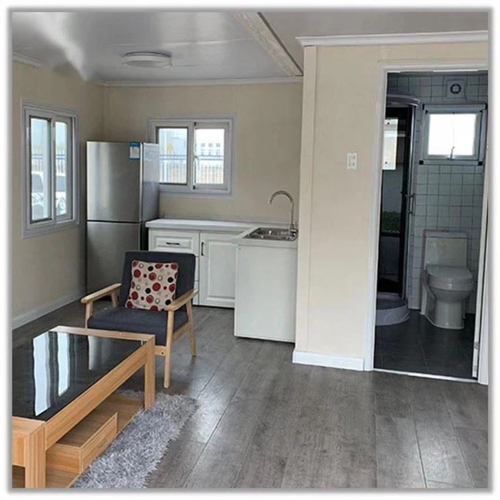 Foldable Prefab Home With Toilet