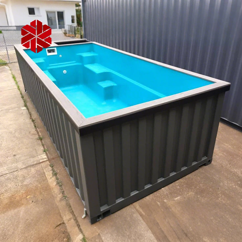 Large Swimming Container Pool For Outdoor Use