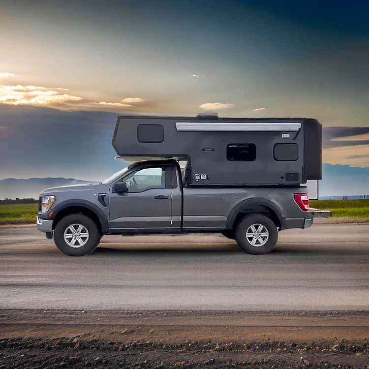 Ευρύχωρο Trailer Pickup Camper Caravan, Απολαύστε τη μέγιστη άνεση στο δρόμο