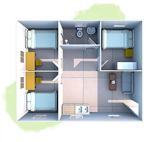 Loft Design Detachable Container House Loft Design Detachable Container House